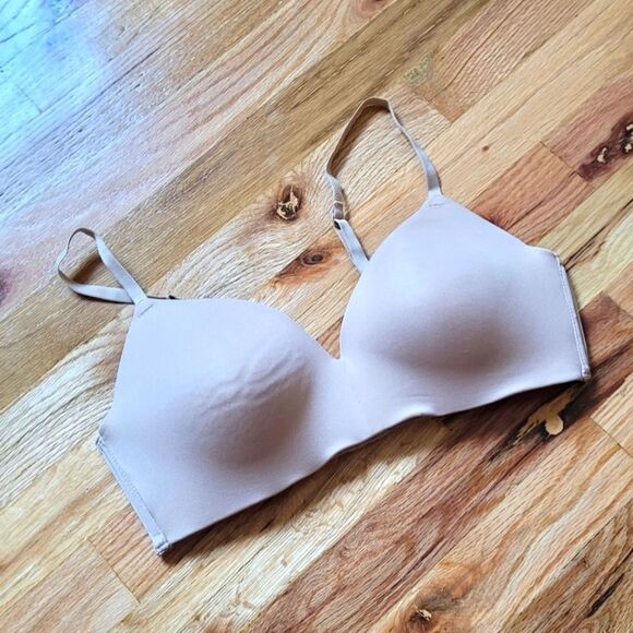 NWOT SO 36B Cozy Wireless Bra Neutral Color - Picture 7 of 8